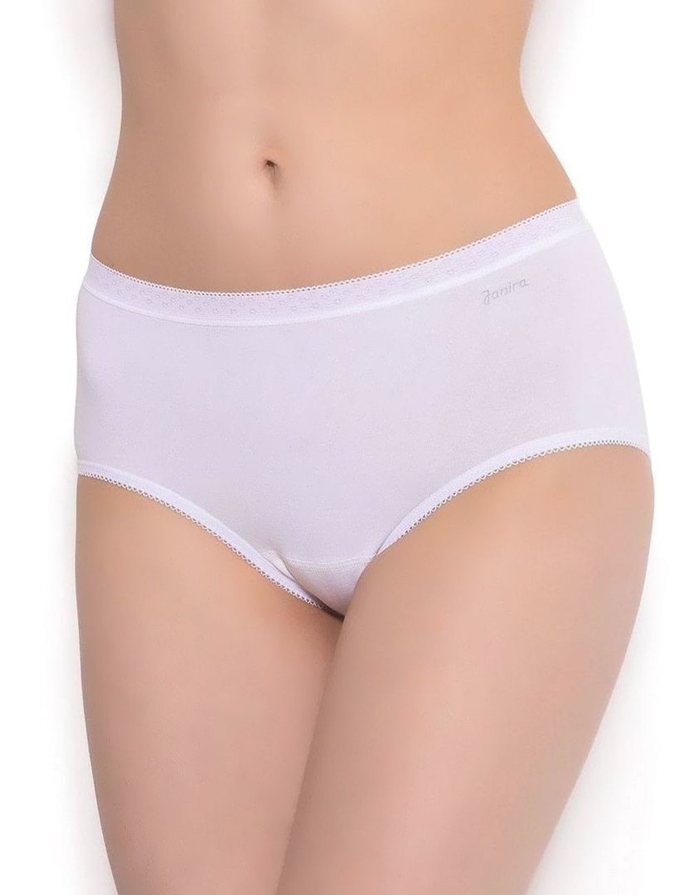 Набор из 2 высоких трусиков Esencial (Размер: XL) (Цвет: белый)