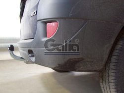 Фаркоп оцинкованный Galia D037C для Lada Largus 2012-, Dacia Logan универсал 2007-2013(паспорт и сертификат в комплекте)(без электрики)