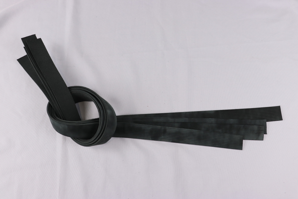Ременная заготовка Шелк Черная + Плита Вельвет