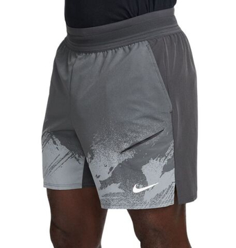 Мужские теннисные шорты Nike Court Paris Slam Dri-Fit Tennis - anthracite/cool grey/white