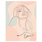 Тетрадь на кольцах А5 165х215 мм, 120 л., твердый картон, клетка, BRAUBERG, "Девушка", 404076