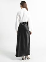 Юбка атласная Эвелин (черная) Ю15258-25М LT Collection