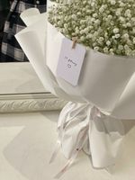 Гипсофила белая в оформлении