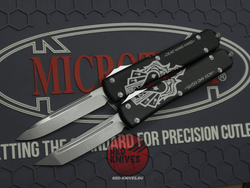 Нож Microtech Ultratech "Dead Man's Hand" T/E A+++ (Правый) Tanto - клинок апокалиптик