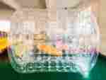 Аттракцион Водный роллер «Прозрачный» ТПУ, 2.4*2.2*2.2 м
