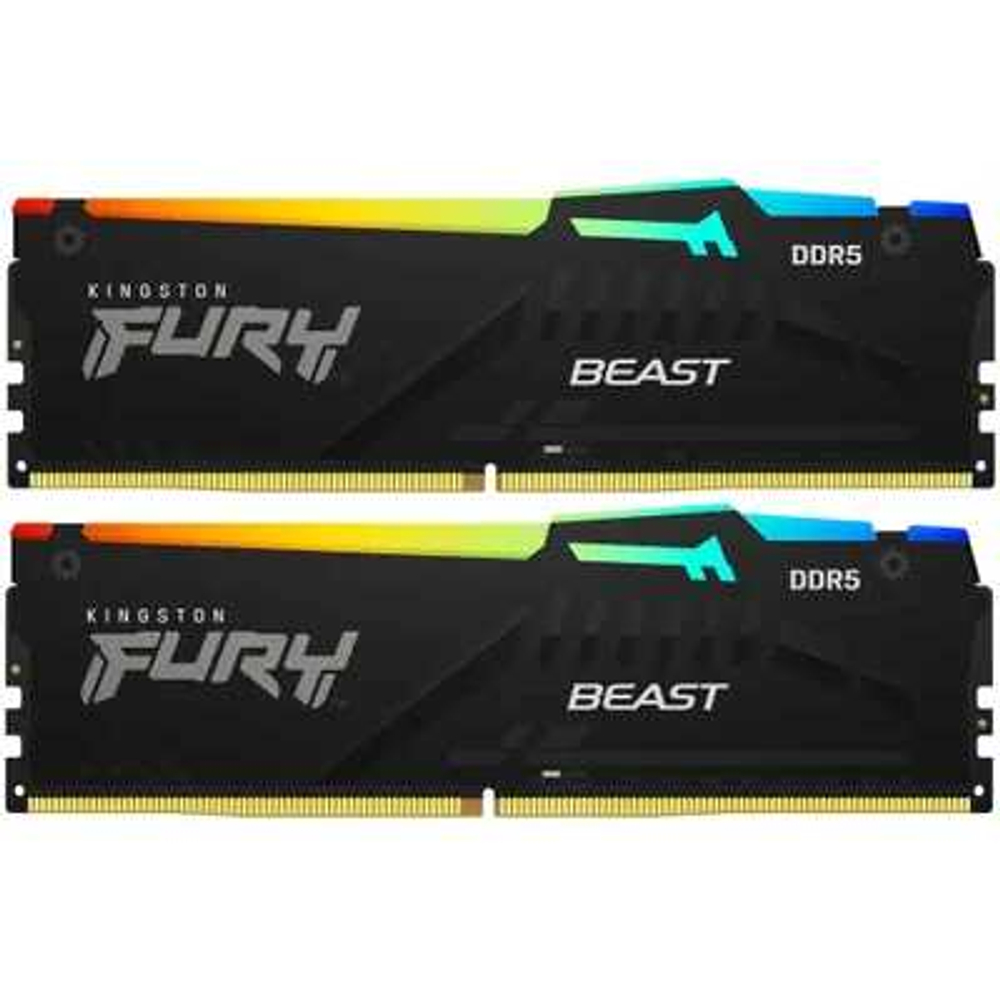 Оперативная память Kingston Fury Beast Black RGB Expo KF560C30BBEAK2-32