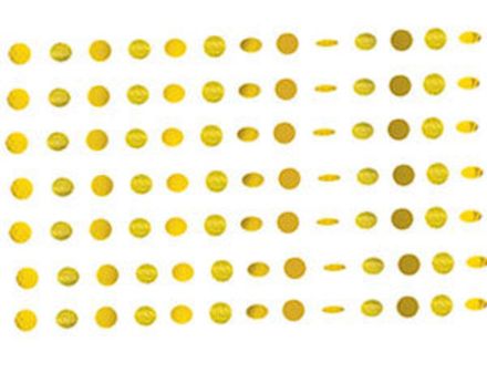 Круги 6 см "Золото" 2 м