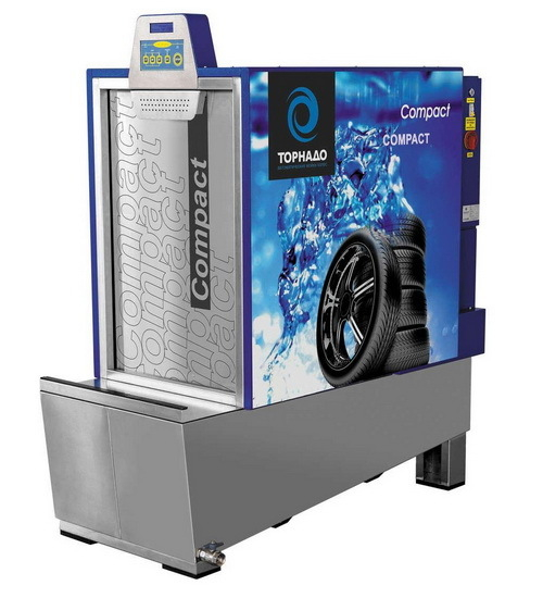 Автоматическая мойка колес "Торнадо- Compact (Н)" с функцией нагрева