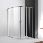 Душевой уголок Cezares MOLVENO-RH-22-110/100-C-Cr-IV, 110х100х195, профиль хром, стекло прозрачное