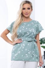 Блуза "Гайана" (мята) Б6778 LT Collection