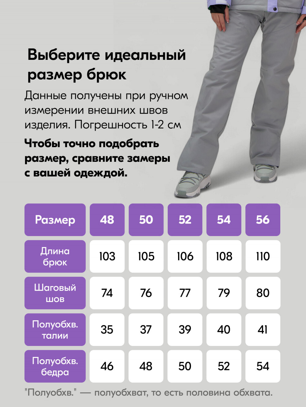 Горнолыжный костюм женский зимний сиреневого цвета 0709_1Sn