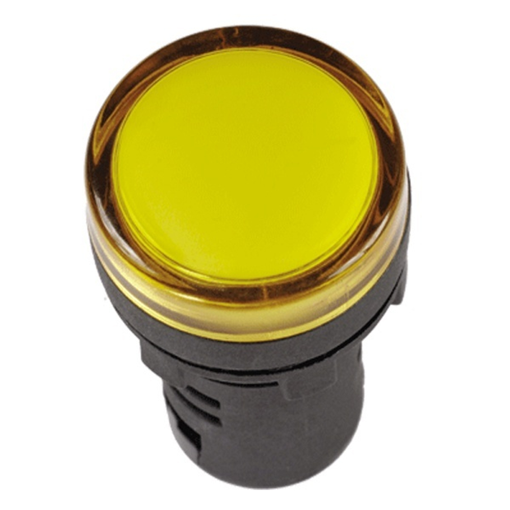 Лампа ИЭК AD22DS(LED)матрица d22мм желтый 230В BLS10-ADDS-230-K05