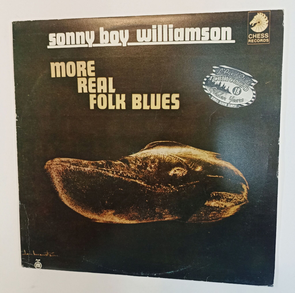 Винтажная виниловая пластинка LP Sonny Boy Williamson More Real Folk Blues (Югославия 1983)
