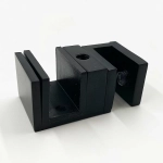 Душевой уголок Vincea Dice VSS-4D100CLB 100х100 стекло прозрачное/профиль черный
