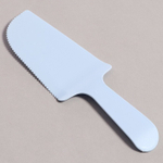 Набор посуды одноразовой для торта на 6 персон, голубой