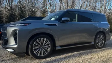 Комплект для занижения адаптивной пневмоподвески на INFINITI QX80 Z63 2023-2026+ Инфинити клиренс дорожный просвет