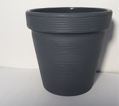 Кашпо "Терра" 1,1л. (Антрацит)
