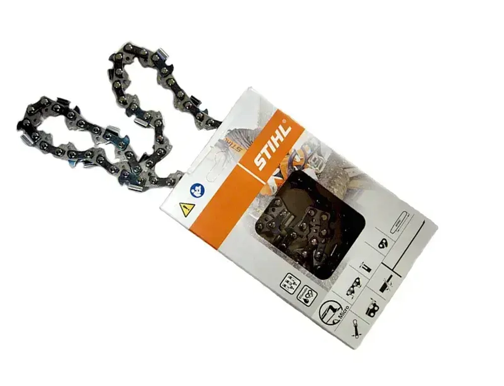 Цепь STIHL для бензопилы штиль 180/210/230/250 шина 35 см (14"), шаг 3/8", паз 1,3 мм, 50 звеньев
