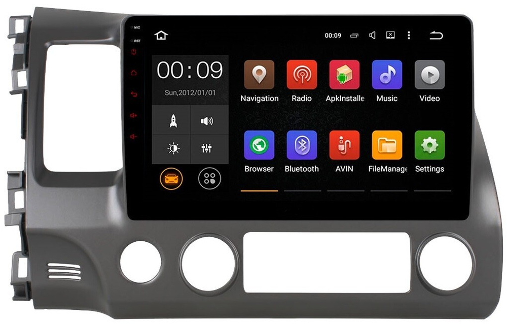 Магнитола Honda Civic 8 4d 2005-2012 седан - Roximo RX-1911 Android 13, ТОП процессор, 8/128, SIM-слот