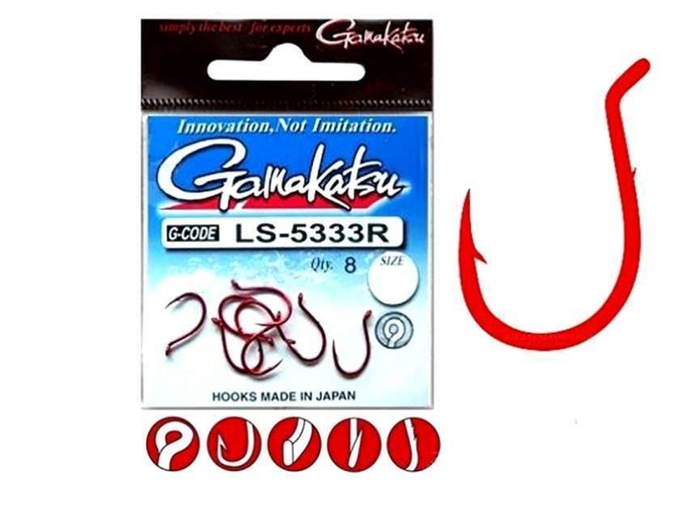 Крючок рыболовный LS-5333R 8P №12 ( 2 упк по 8шт)
