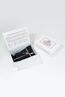 Постельное белье 2 спальное евро German Grass Silk Bliss Diamond Black Grass