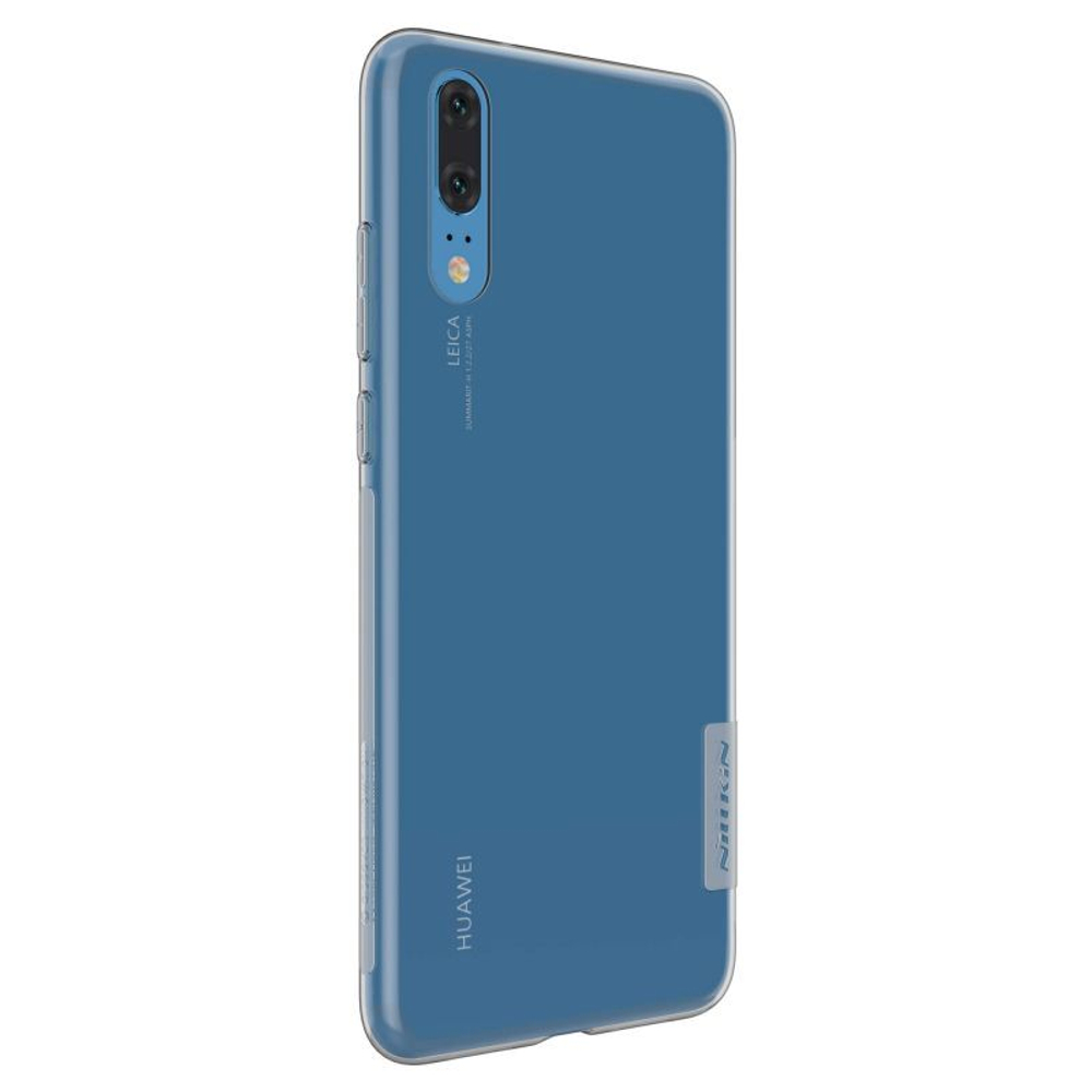 Прозрачный силиконовый чехол Nillkin Nature для Huawei P20