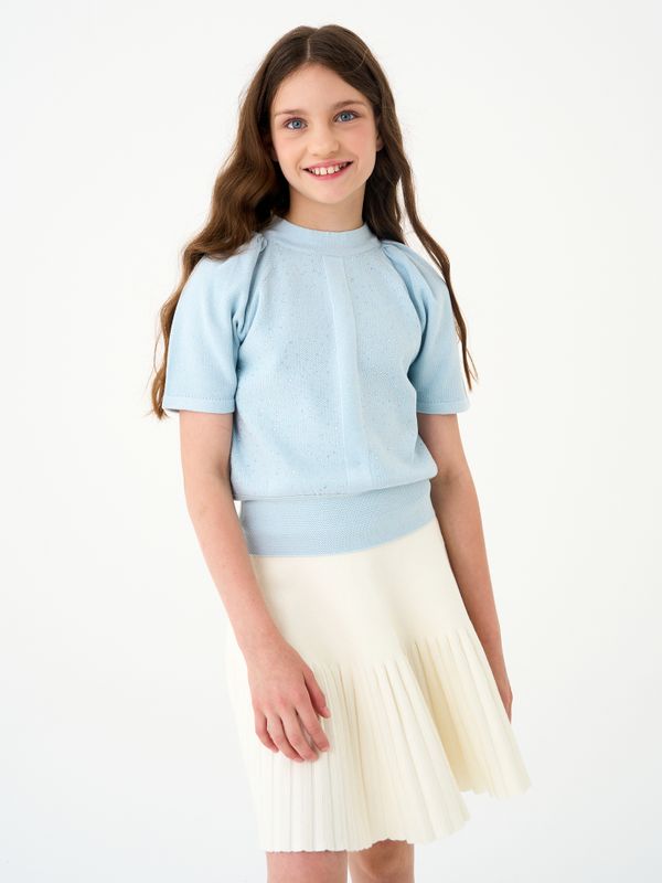 Джемпер для девочки AT1374 голубой