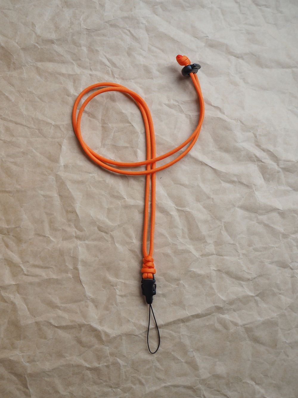 Шнурок Ack Items 35mm Шея Оранжевый