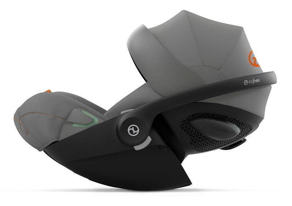 Коляска Cybex Priam IV Matt Black complete и автокресло Cloud G i-Size Lava Grey 3 в 1 Cozy Beige