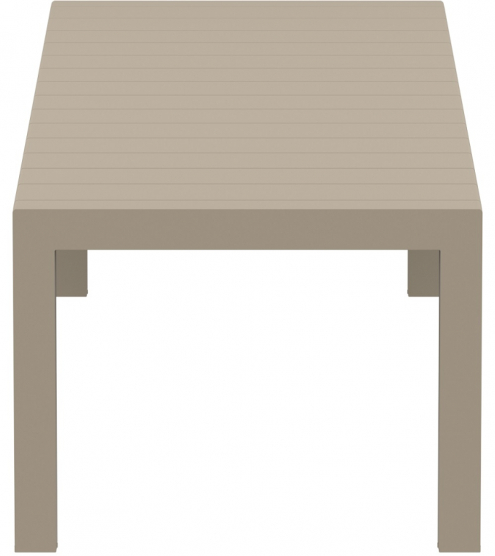 Стол пластиковый раздвижной Siesta Contract Vegas Table XL, бежевый