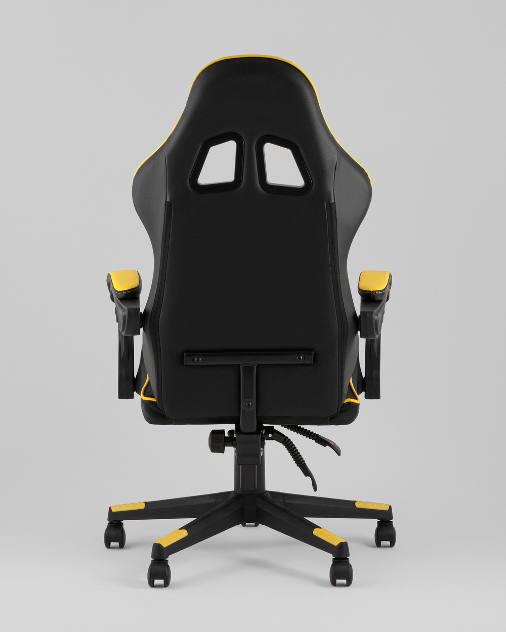 Кресло спортивное TopChairs Shadow черно-желтый