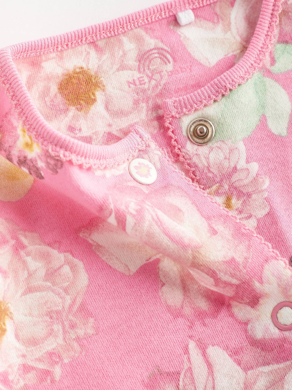 Комбинезон / Cлип для малышей Next 104-207, 3 шт., Желтый, Розовый