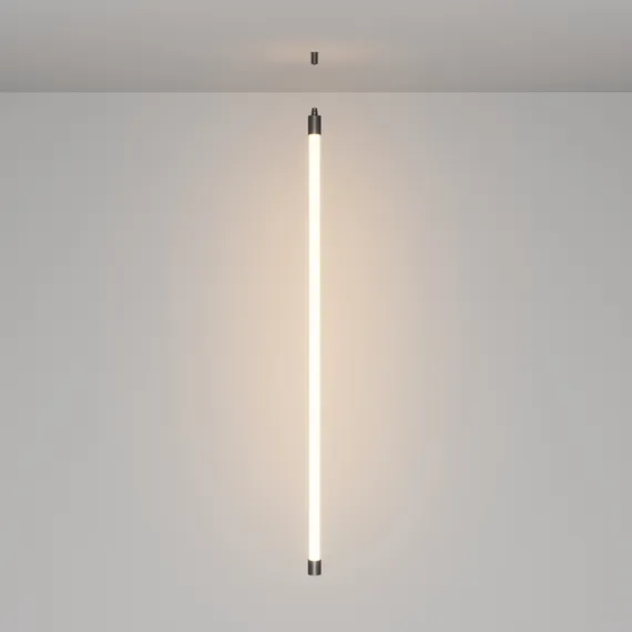 Набор для вертикального подвесного монтажа круглого неона 360° D25 черный Led Strip 20309