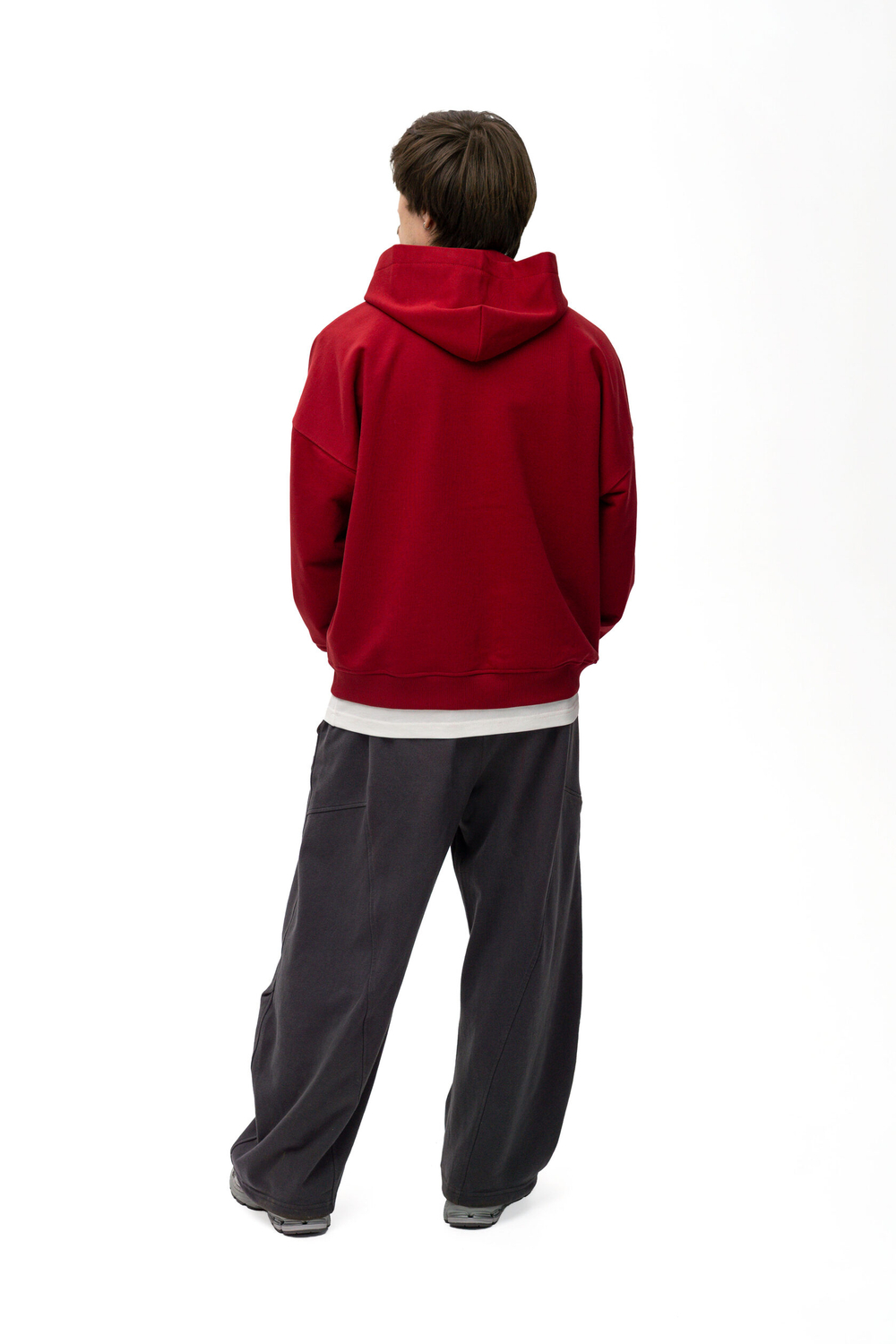 Худи UNIFORM Heavy Zip unf., Бордовый