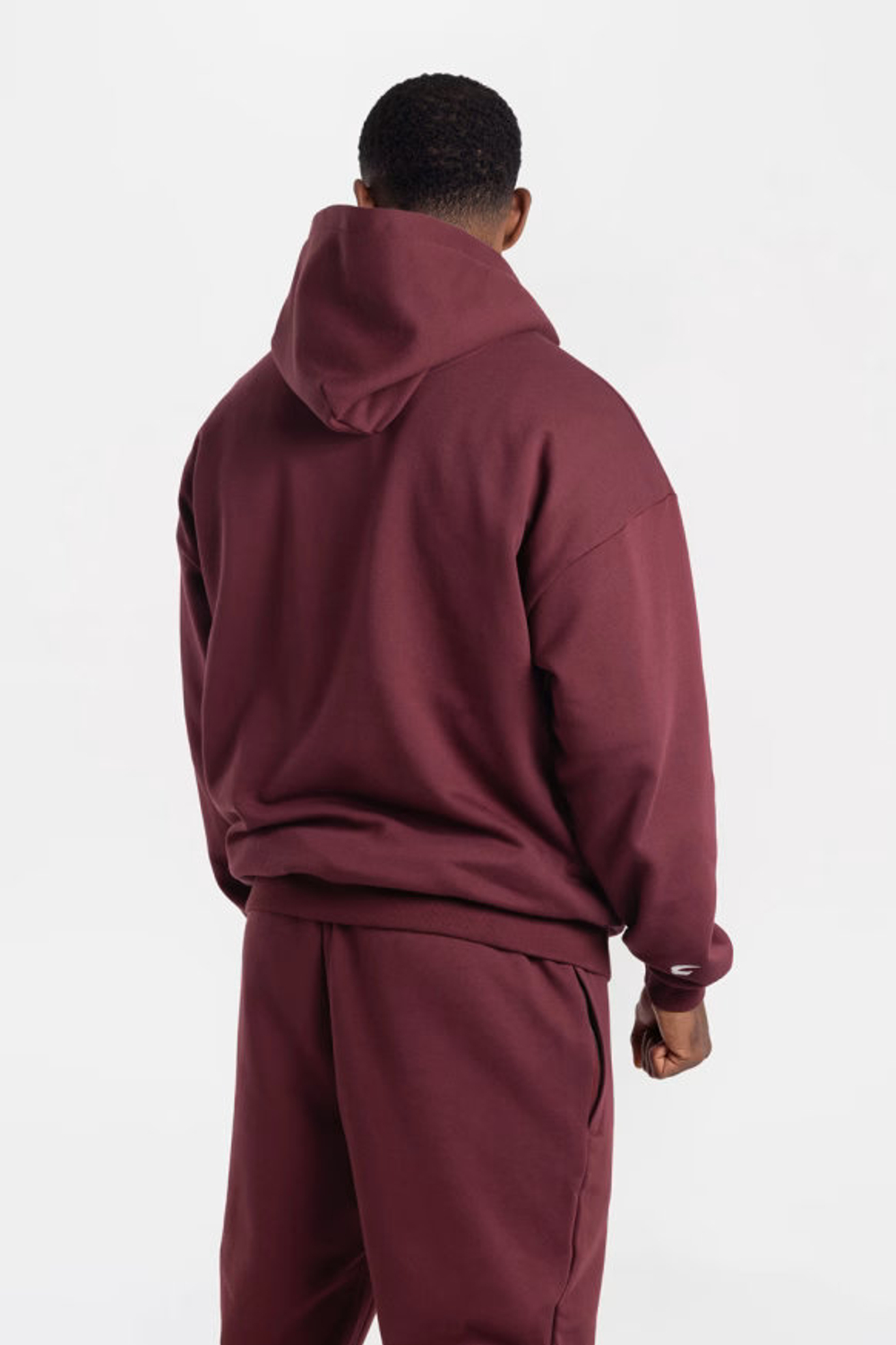Худи BOXRAW East Street бордовое