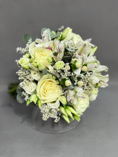 Букет невесты и бутоньерка