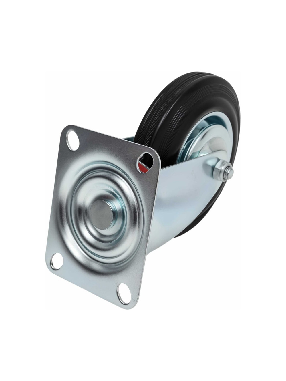 Колесо промышленное поворотное с подшипником 160мм резина/сталь Gigant G-04-09-16