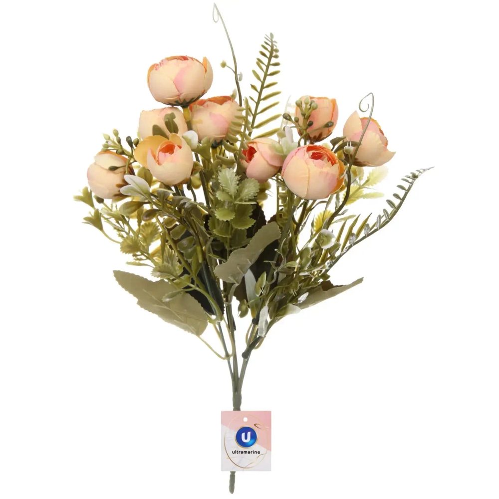 Искусственные цветы «Летнее вдохновение» Пионы 28см цвет персиковый