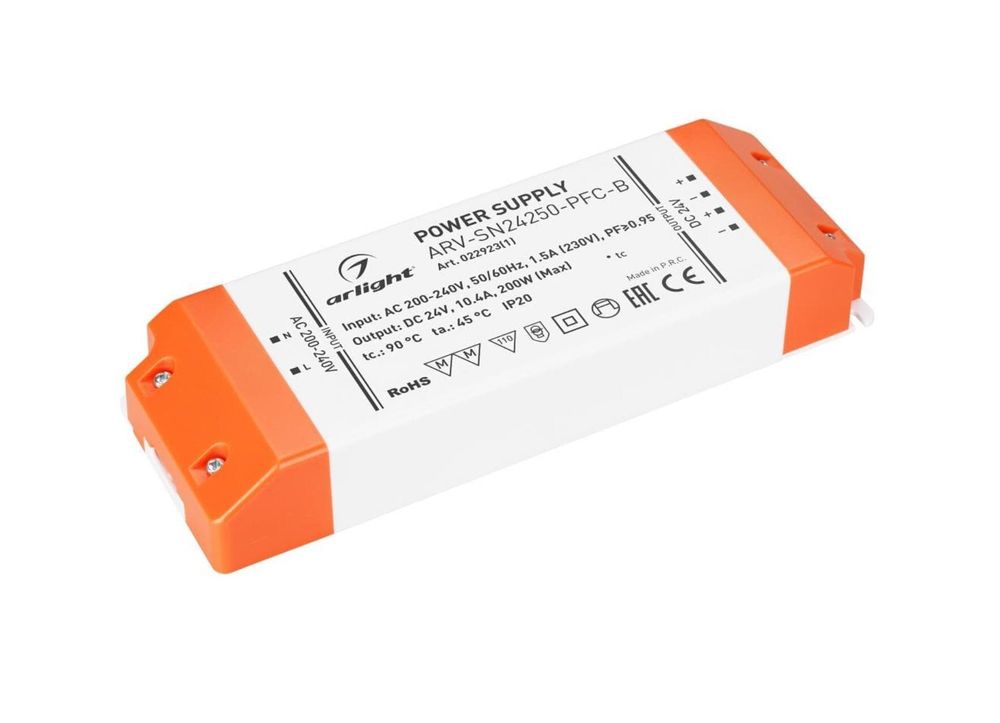 Блок питания Arlight ARV-SN24250 (24V, 10.4A, 250W, PFC)