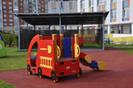 Игровой комплекс для детей 2-4 года для уличной площадки