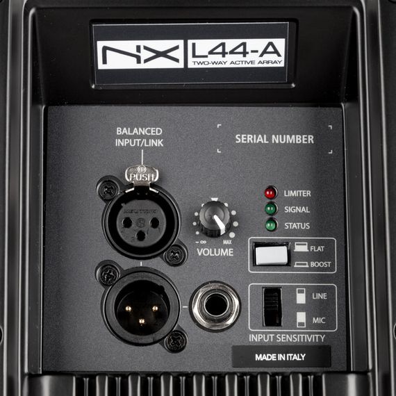 RCF NXL 44-A активная АС, 700Вт, динамик 3 по 10 дюймов