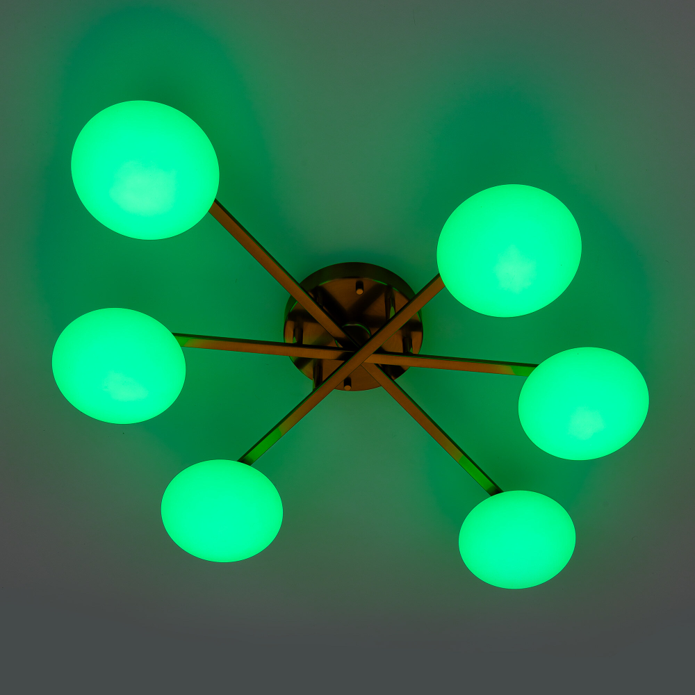 Citilux ATMAN SMART CL226A163 LED RGB Умная люстра Бронза