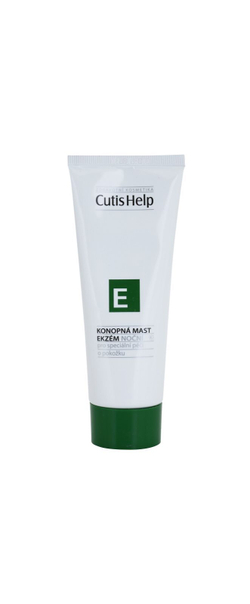 CutisHelp Health Care E - Eczema - конопляная мазь на ночь при симптомах экземы на лице и теле /   100  ml  / GTIN 8595218200714