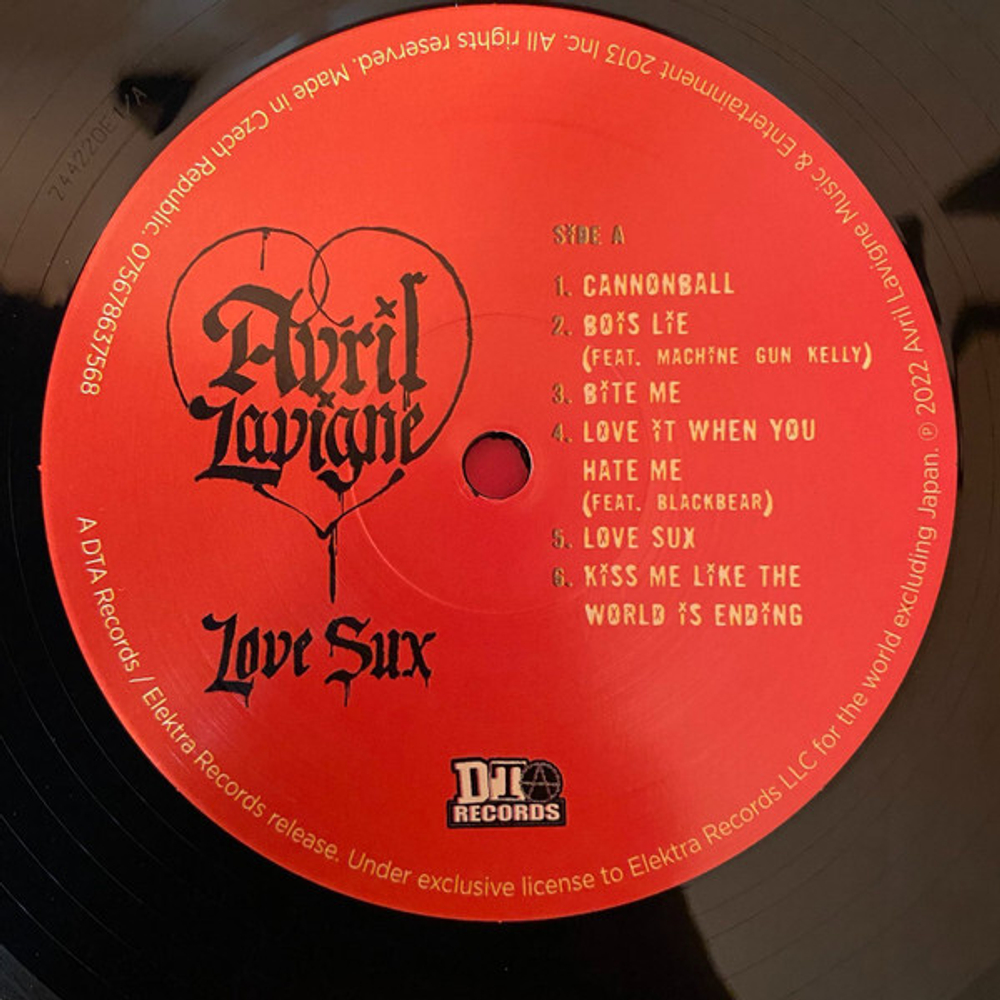 Avril Lavigne / Love Sux (LP)