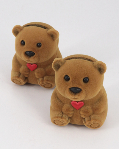 Футляр, мишка с сердечком, серия "Детская"