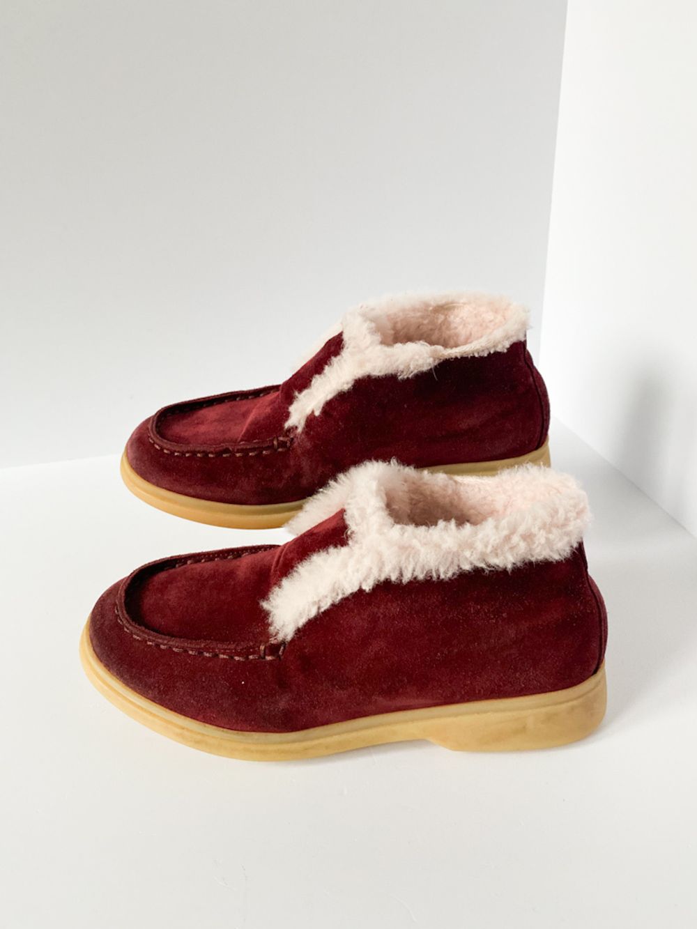 Замшевые ботинки Loro Piana, 27