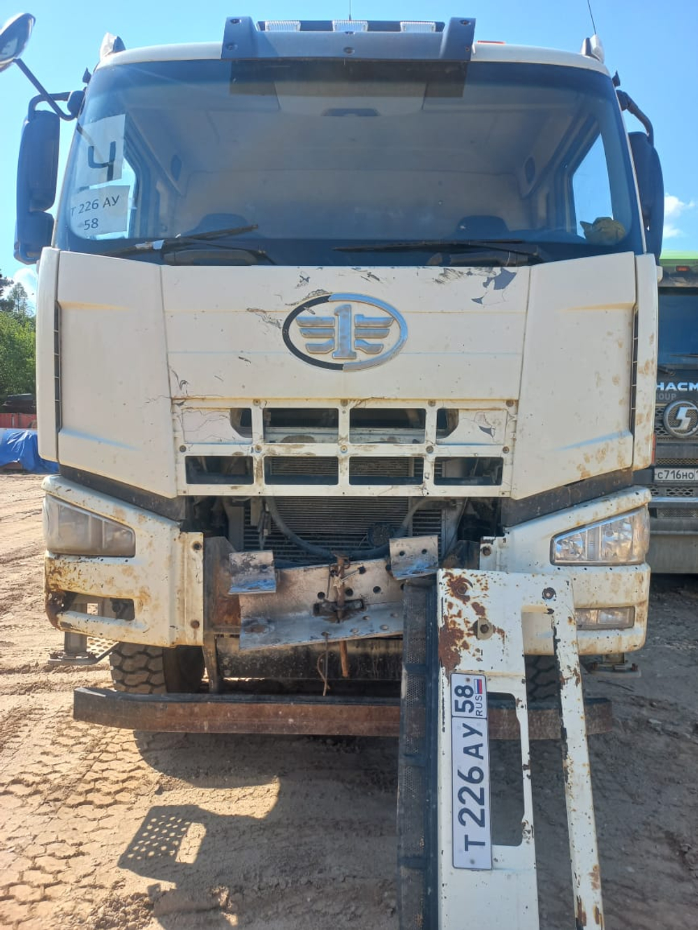 FAW J6 8x4 Самосвал CA3310P66K24T4E5 (Дизельный, 11,1 л, 420 л.с., МТ)