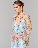 Кардиган с вышивкой ручной работы