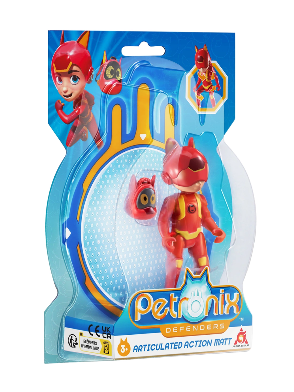 Фигурка Петроникс Мэтт и рюкзак Petronix 40797