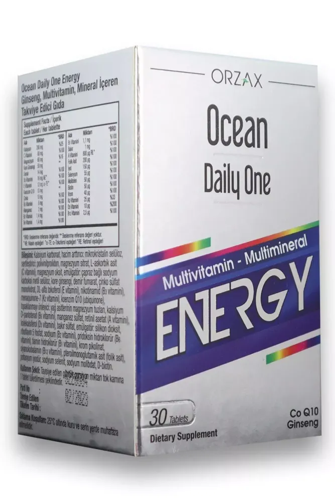 Orzax Ocean Daily One ENERGY 30 tabs